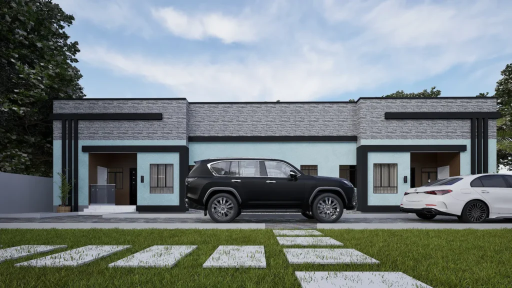 Twin Bungalow Design